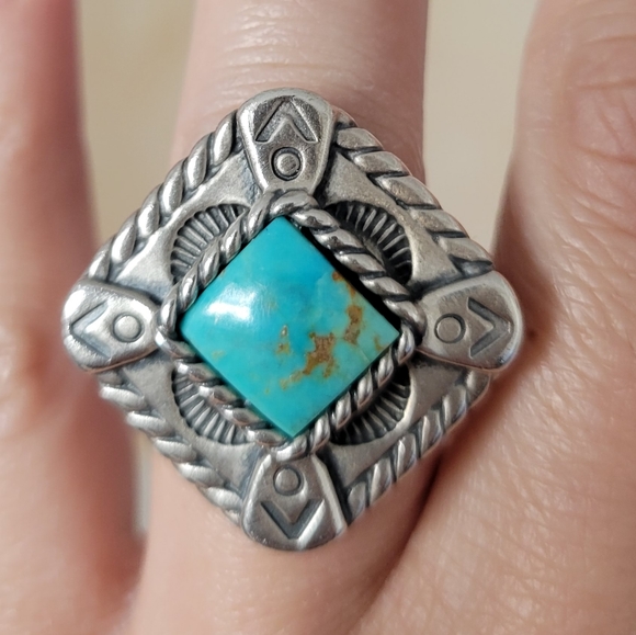 Sterling Silver Turquoise Ring